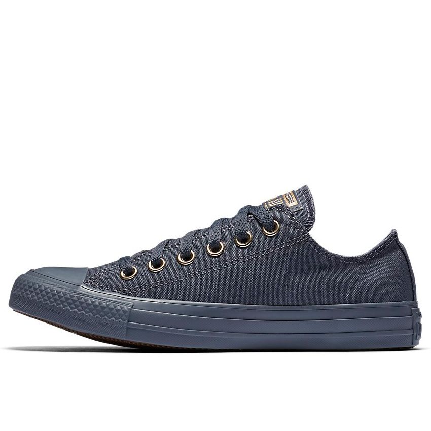 Chuck All Star Mono Glam Low Top in Carbon/Light Carbon/Gold - Converse Canada