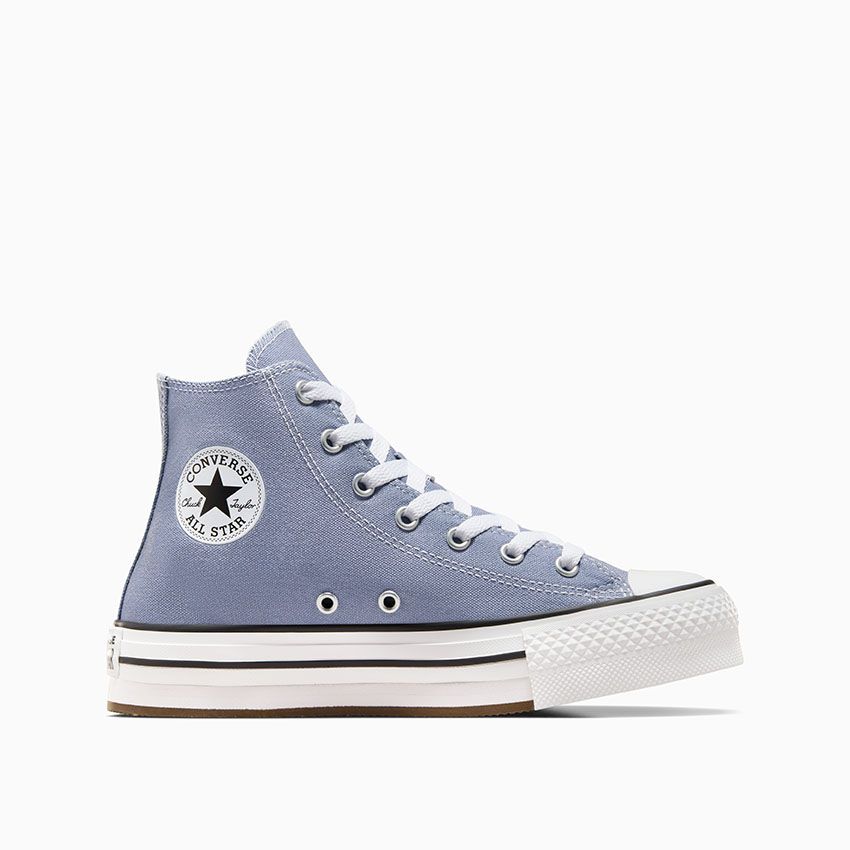 Chuck Taylor All Star EVA Lift Platform Seasonal Colour in Thunder Daze White Black