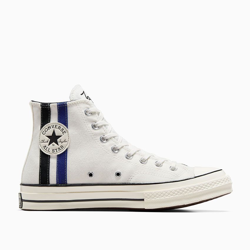 Blue converse all star hi tops on sale