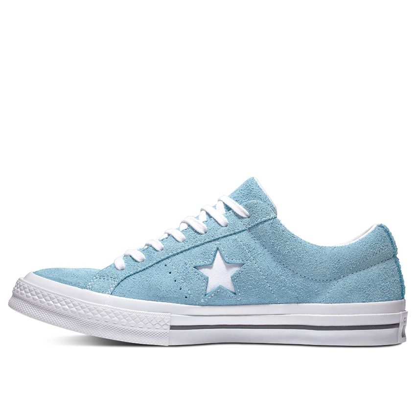 One Star Vintage Suede Low Top in Shoreline Blue - Converse Canada