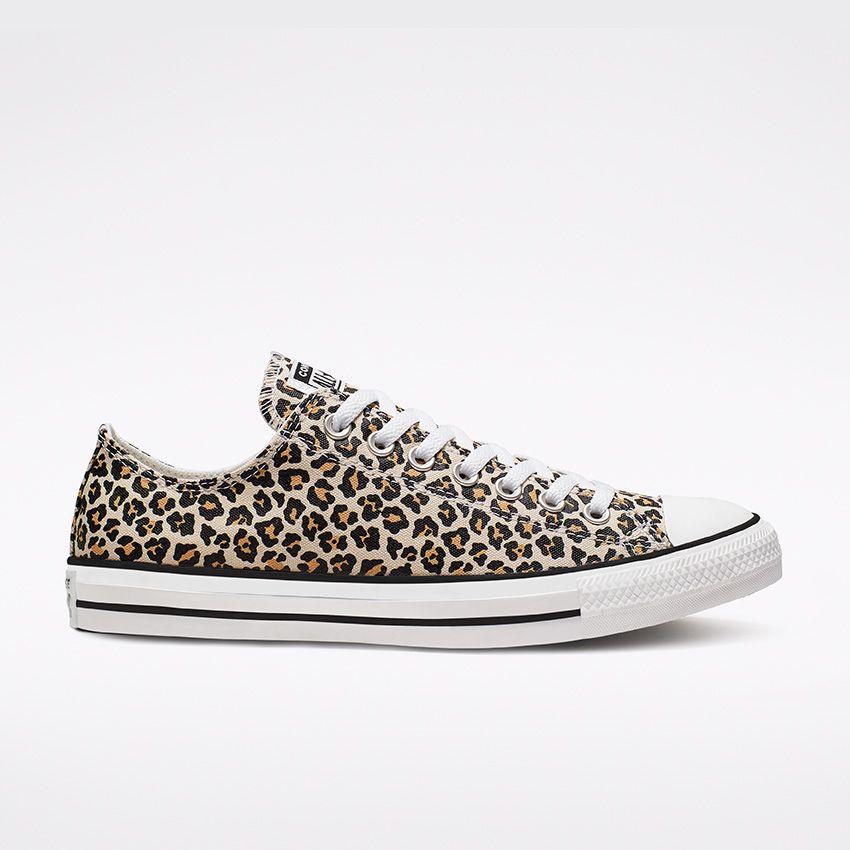 Archive Print Chuck Taylor All Star Low Top in Black/Driftwood/Light Fawn -  Converse Canada