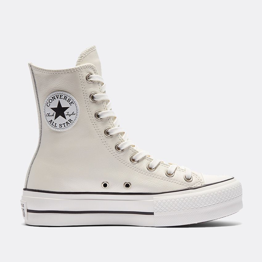 Extra High Platform Chuck Taylor All Star High Top in White/Black/White -  Converse Canada