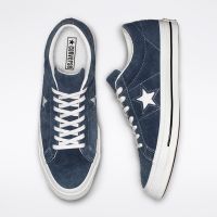One Star Premium Suede Low Top in Blue Converse Canada