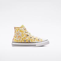 Leopard Print Chuck Taylor All Star High Top Little Big Kids in Egret Kinetic Blue Citron Zest Converse Canada