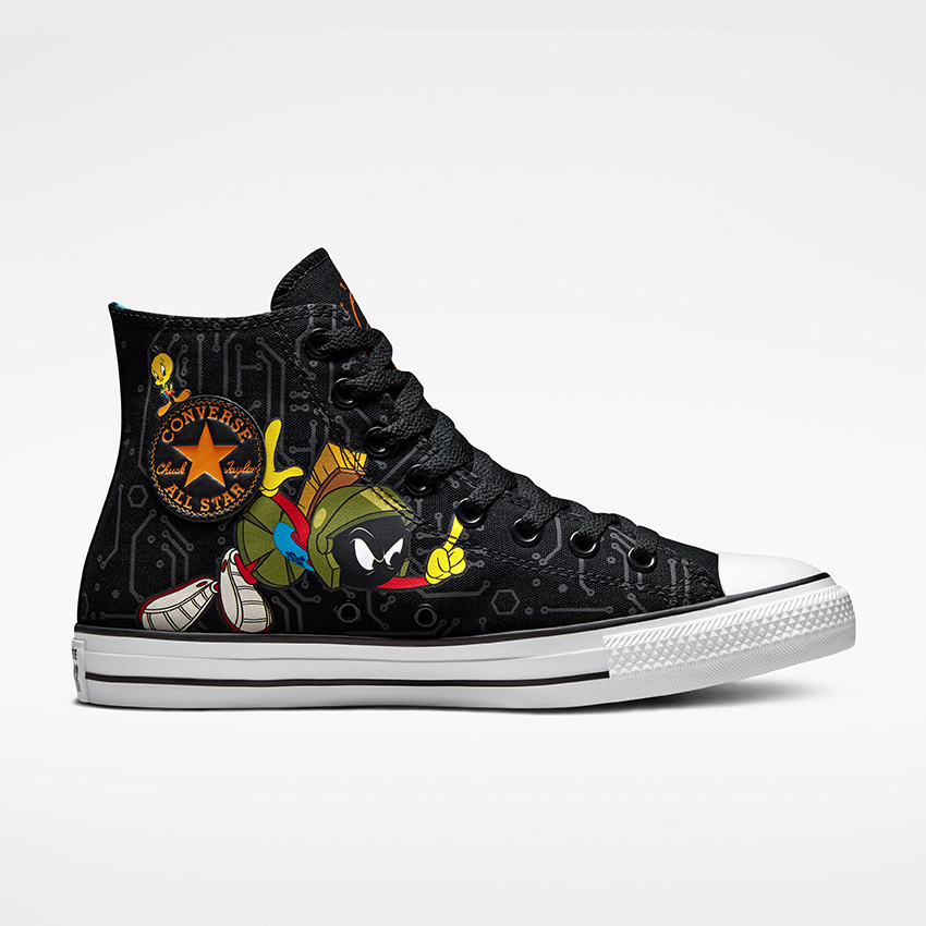 Converse x Space Jam A New Legacy Chuck Taylor All Star High Top in Black Multi White Converse Canada