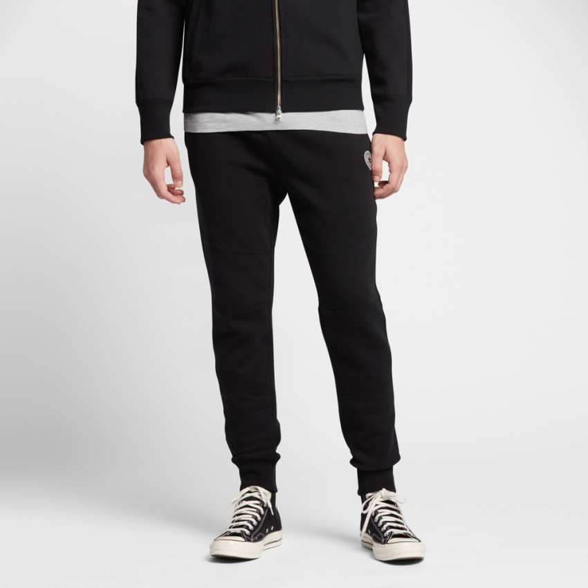 Black converse joggers hotsell