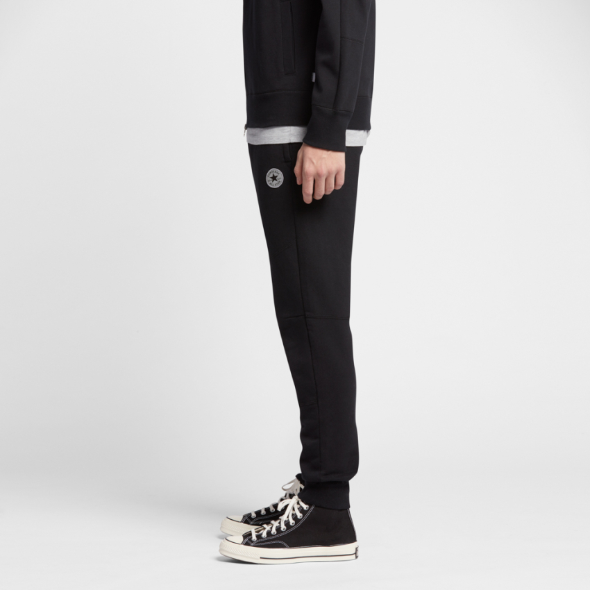 Men s Reflective Panel Jogger in Black Converse Canada