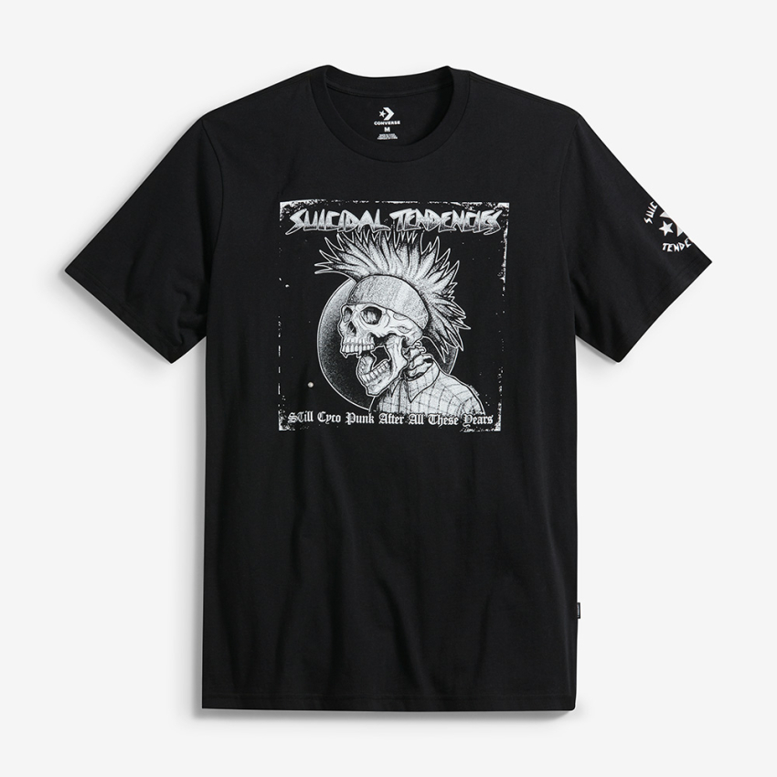 Converse x Suicidal Tendencies Graphic T Shirt in Black Converse Canada