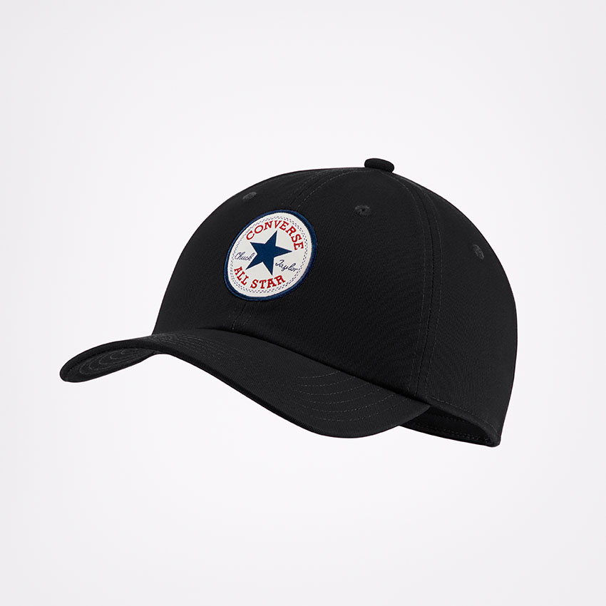 Black converse hat on sale