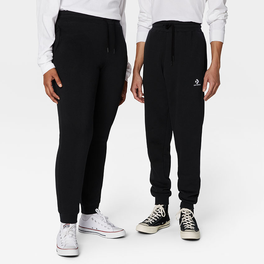 Converse Go To Embroidered Star Chevron Standard Fit Fleece Sweatpant Converse Canada