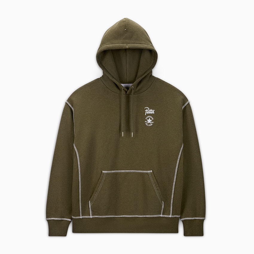 Patta Gold Standard Hoodie Utility Green Heather S