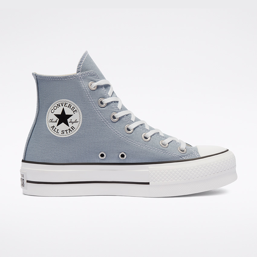 Converse Colour Platform Chuck Taylor All Star High Top in Obsidian Mist White Black Converse Canada