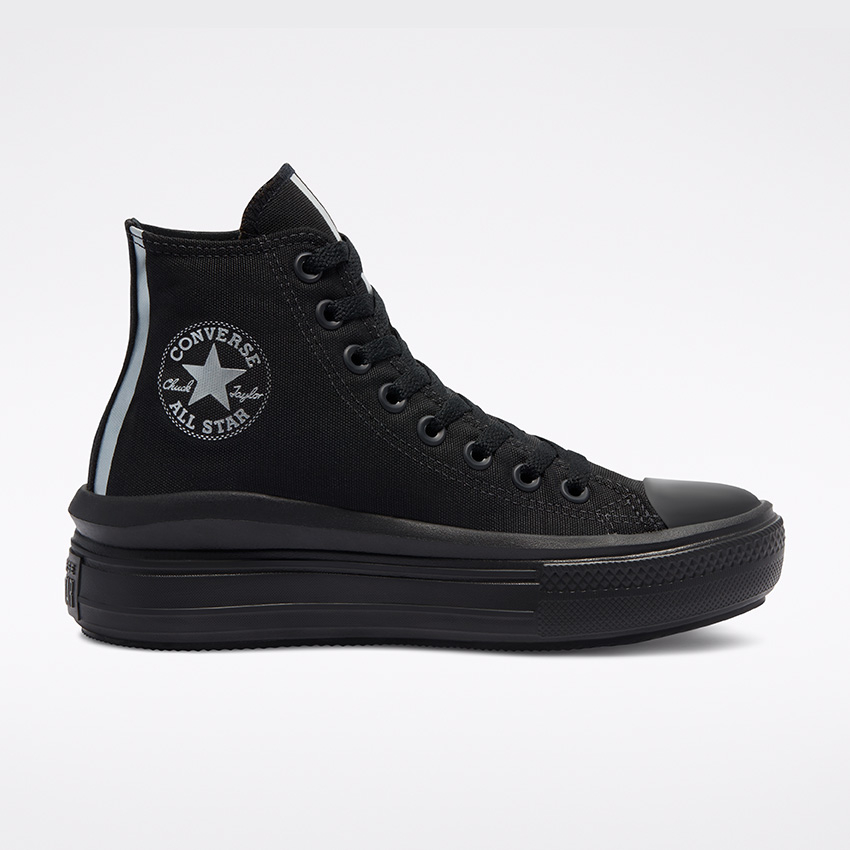 High top all black converse 2025