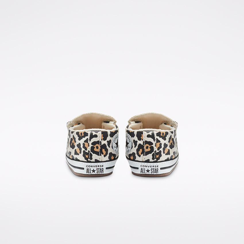 Archive Leopard Easy On Chuck Taylor All Star Cribster Low Top Infant Toddler in Natural Ivory Doe Converse Canada
