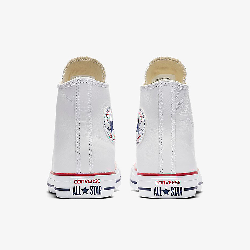 Chuck Taylor All Star Leather High Top in White Converse Canada