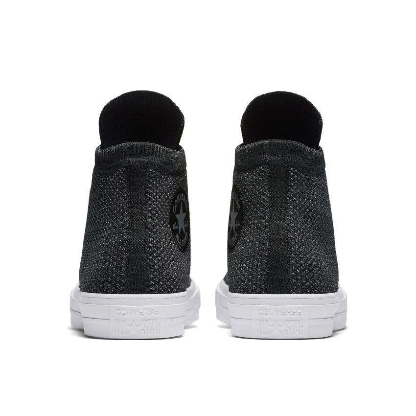 Chuck Taylor All Star x Nike Flyknit High Top in Black Anthracite White Converse Canada
