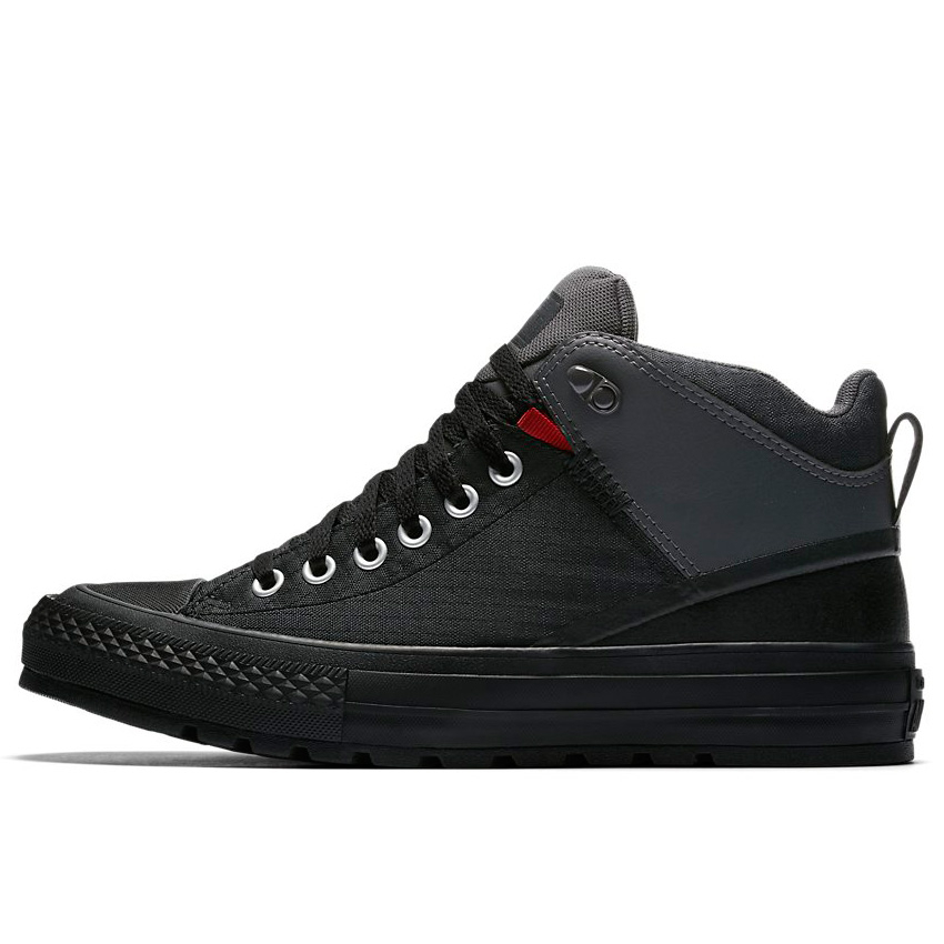 Chuck Taylor All Star Street Boot Nylon in Black Terra Red Converse Canada