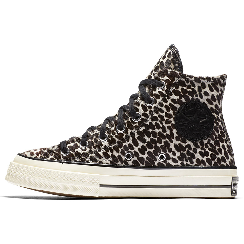 Chuck 70 Pony Hair High Top in Black Black Egret Converse Canada