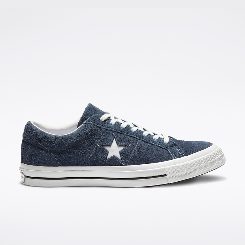 One Star Premium Suede Low Top in Blue Converse Canada