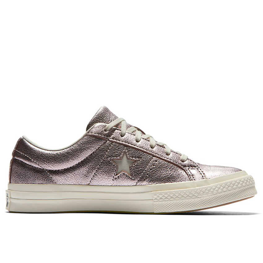Converse One Star Metallic Leather Low Top Converse Canada