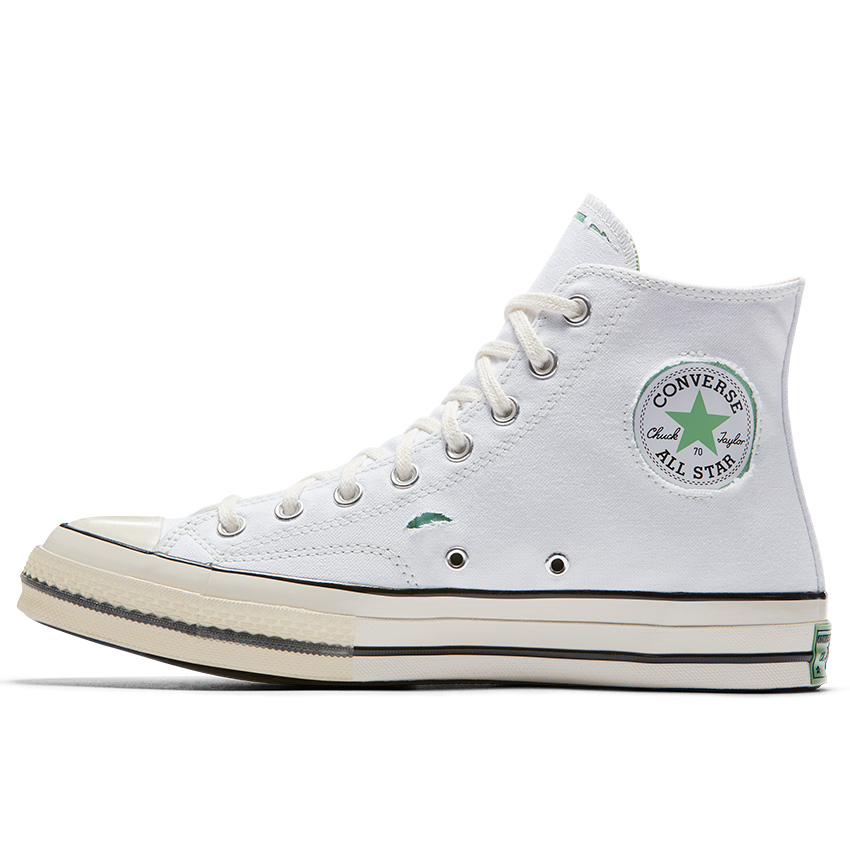 Converse x Dr. Woo Chuck 70 High Top in White Absinthe Green Egret Converse Canada