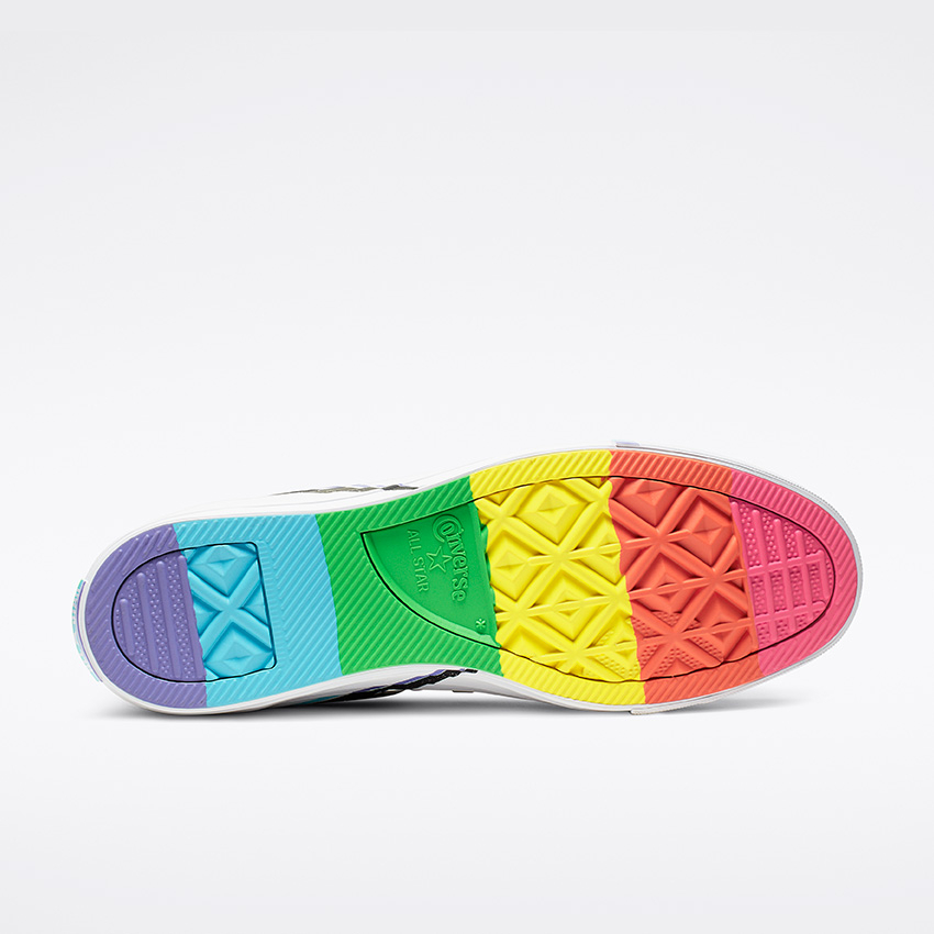 Converse all star rainbow orders sole