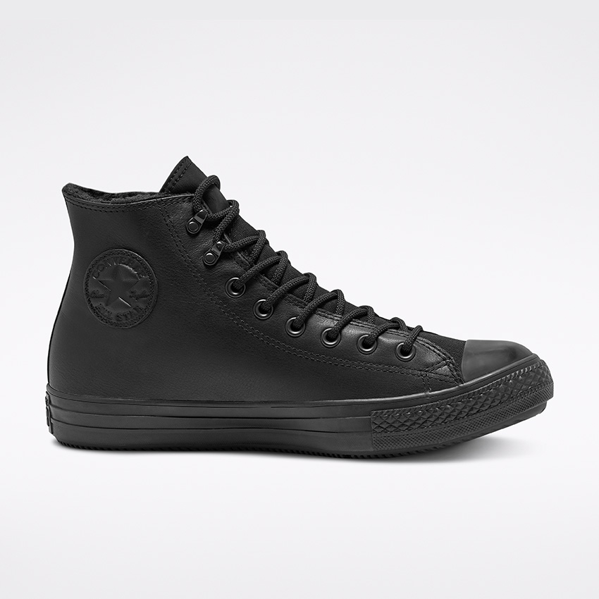 Leather winter converse shop