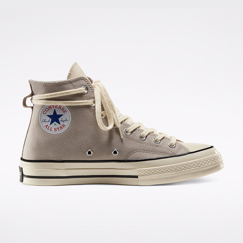 Fear of god essentials x converse chuck 70 high top shoes on sale