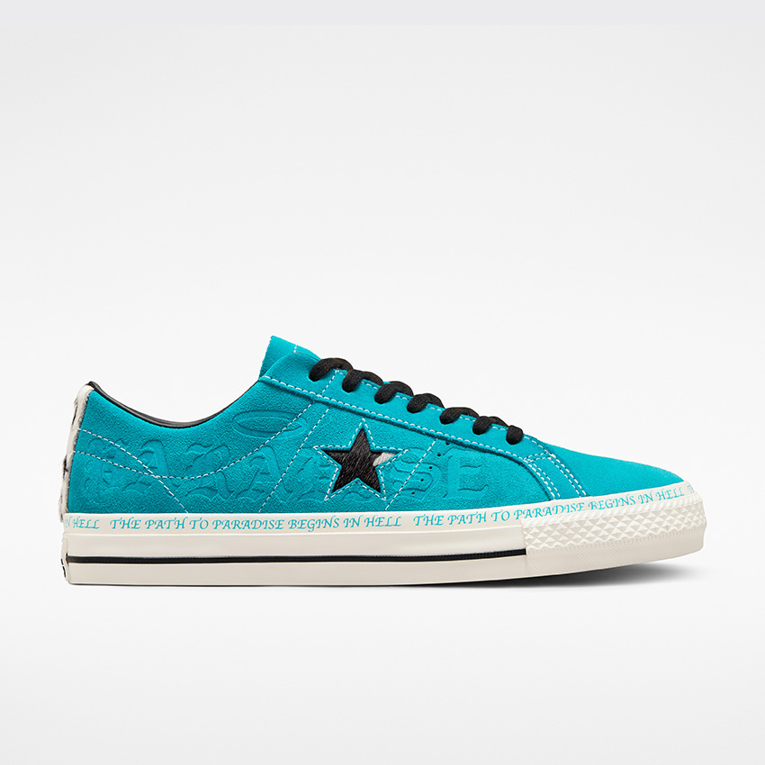 One Star Pro Sean Pablo Low Top in Rapid Teal/Black/Egret - Converse Canada