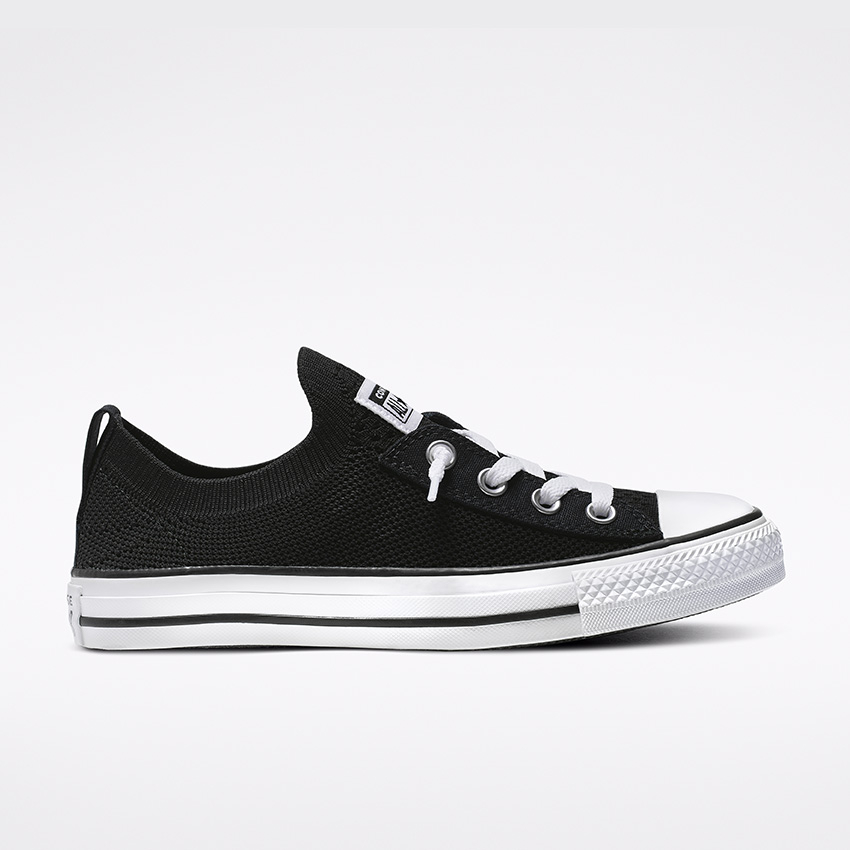 Chuck Taylor All Star Shoreline Knit Slip in Black White Black Converse Canada