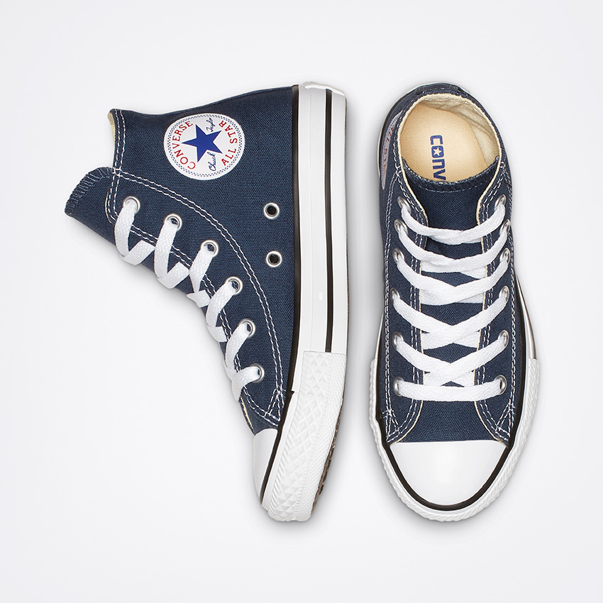 Chuck Taylor All Star High Top Little Big Kids in Navy Converse Canada