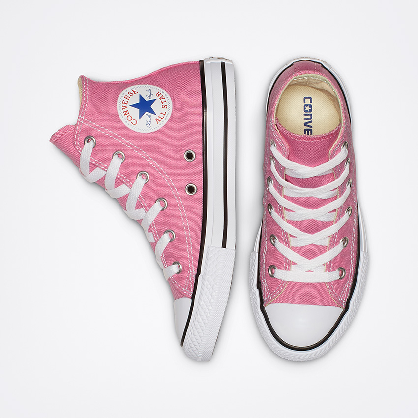 Chuck Taylor All Star High Top Little Big Kids in Pink Converse Canada