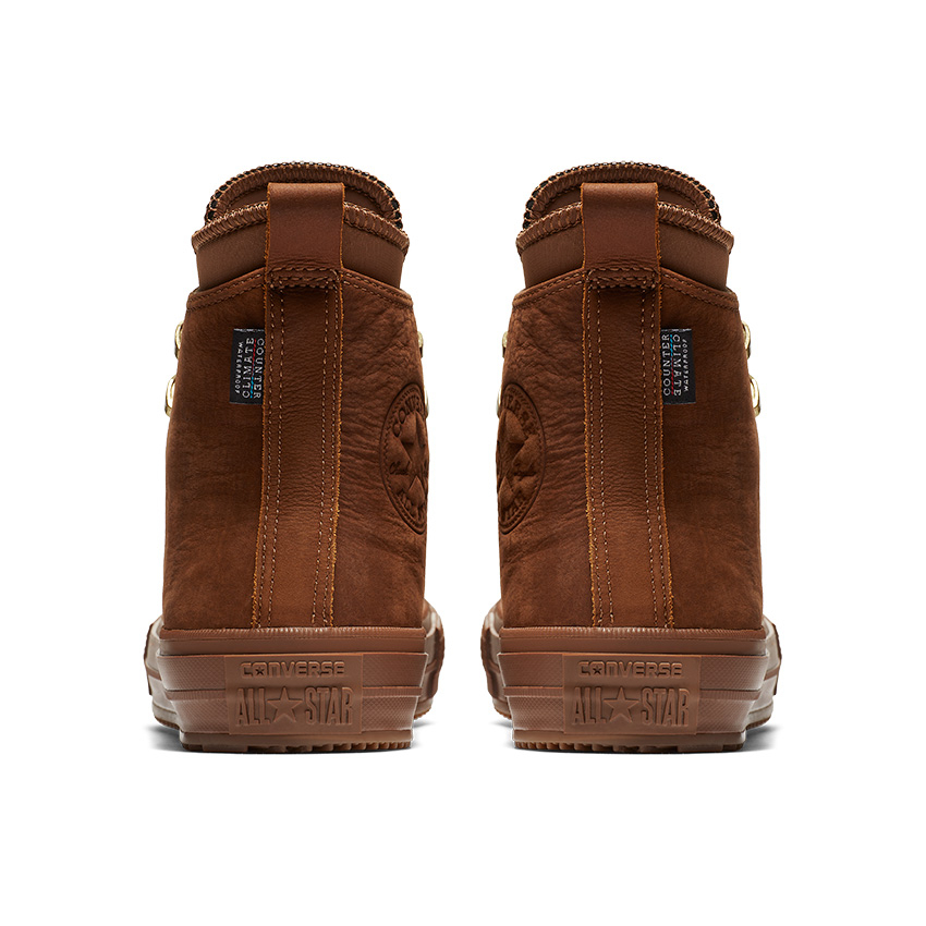 Chuck Taylor All Star Waterproof Nubuck High Top Boot in Brown Brown Brass Converse Canada