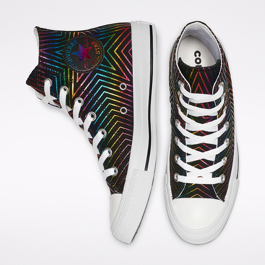 Converse exploding star best sale