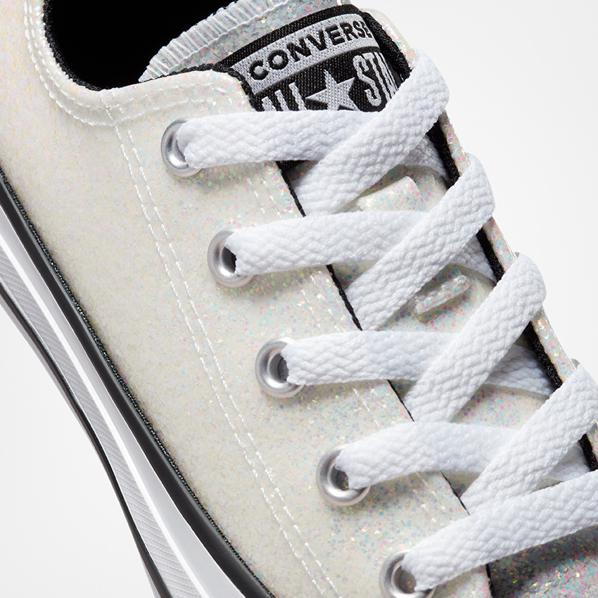 Kids silver converse new arrivals