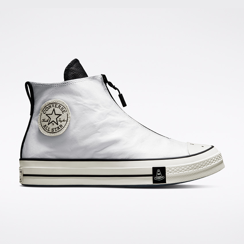 Converse x Josh Vides Chuck 70 High Top in White Black Black Converse Canada