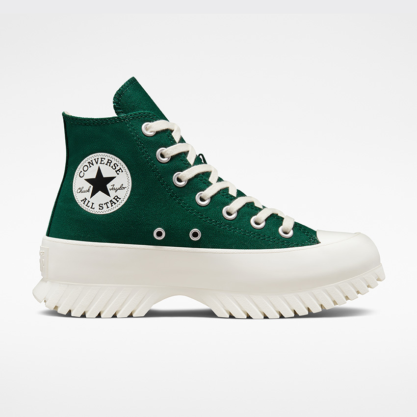 Green converse canada best sale