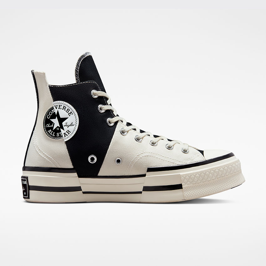 Chuck 70 Plus Counter Climate in Egret Black Egret Converse Canada