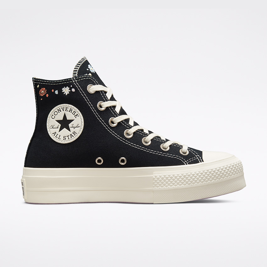 Chuck Taylor All Star Lift Platform Embroidered Floral High Top Converse Canada