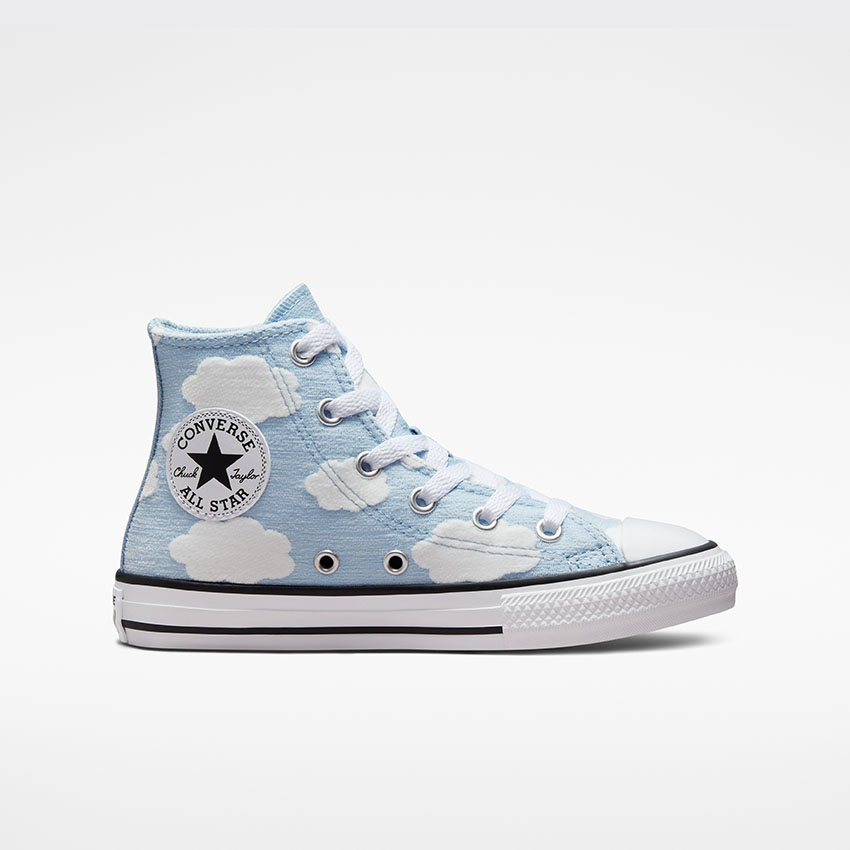Girls light blue converse cheap