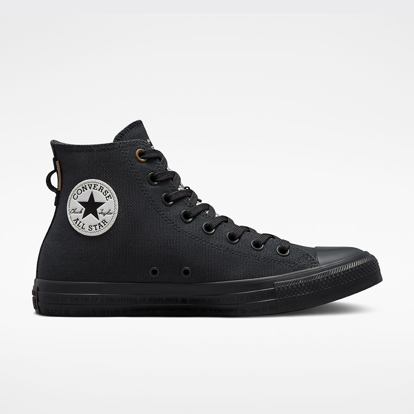 Chuck Taylor All Star Global Logo in Dark Smoke Grey Vintage White Converse Canada