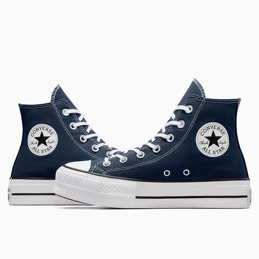 Converse lift navy hotsell