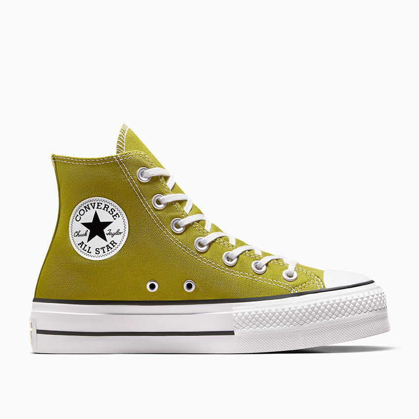Chuck Taylor All Star Lift Platform in Magic Forest White Black Converse Canada