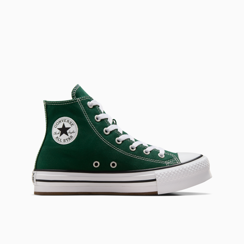 Chuck Taylor All Star EVA Lift Platform in Green Envy White Natural Ivory Converse Canada