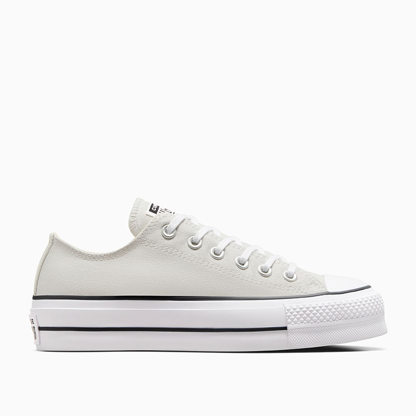 Chuck Taylor All Star Lift Platform in Barely Grey White Black