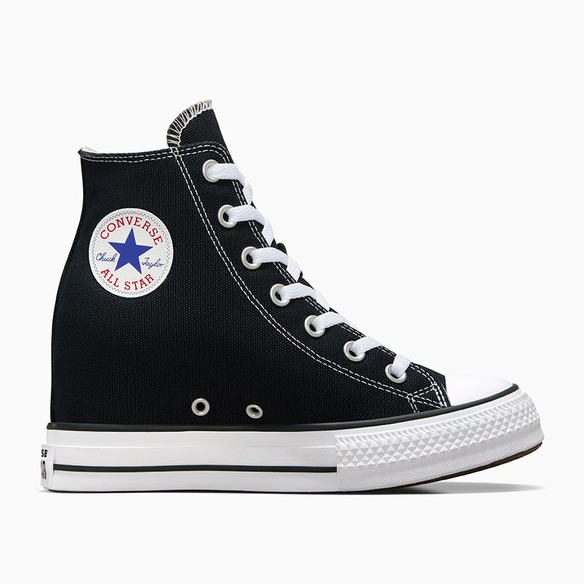 Chuck Taylor All Star Wedge Platform in Black Red Navy Converse Canada