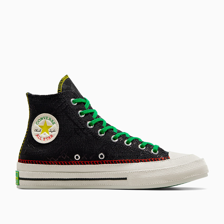 Converse x Daily Paper Chuck 70 in Black Egret Multi Converse Canada