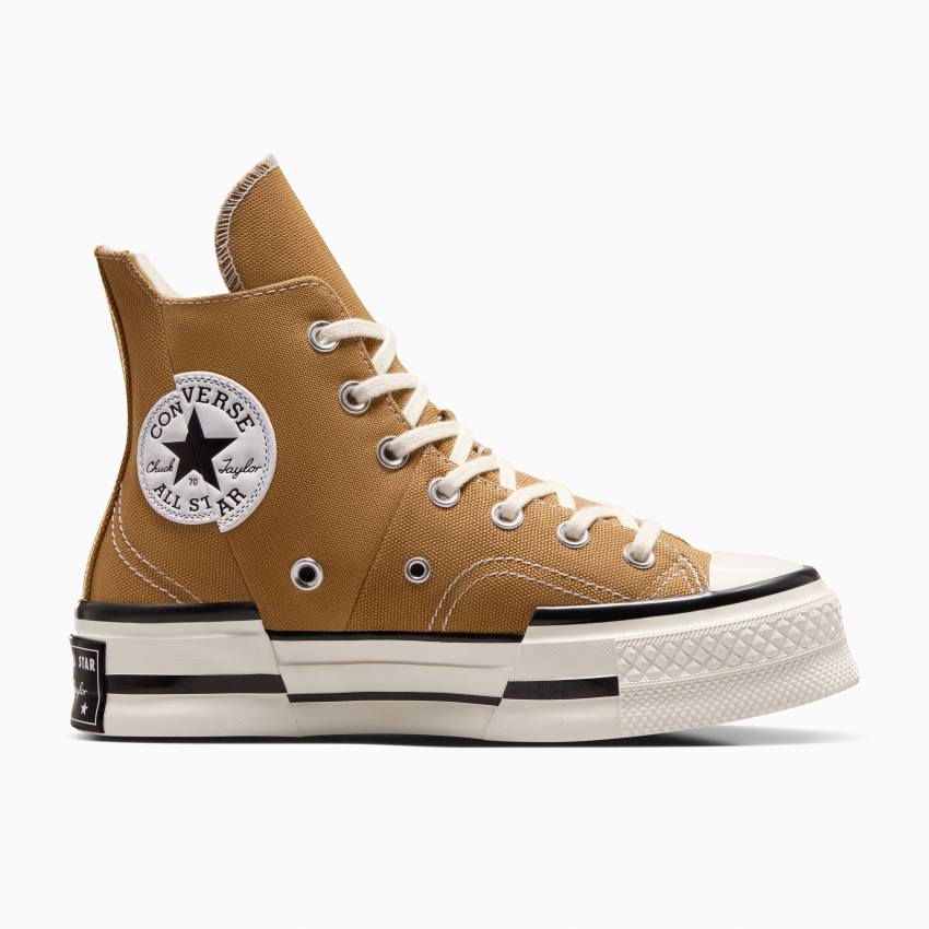 Chuck 70 Plus in Toadstool Tan/Egret/Black