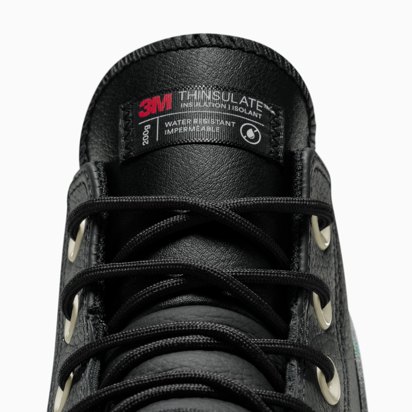 Chuck Taylor All Star Lugged Heel Platform Waterproof in Black Black Egret Converse Canada