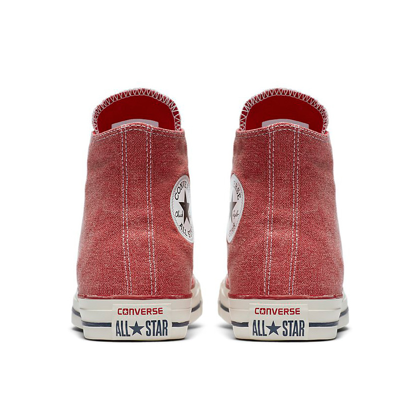 Stonewashed red converse outlet